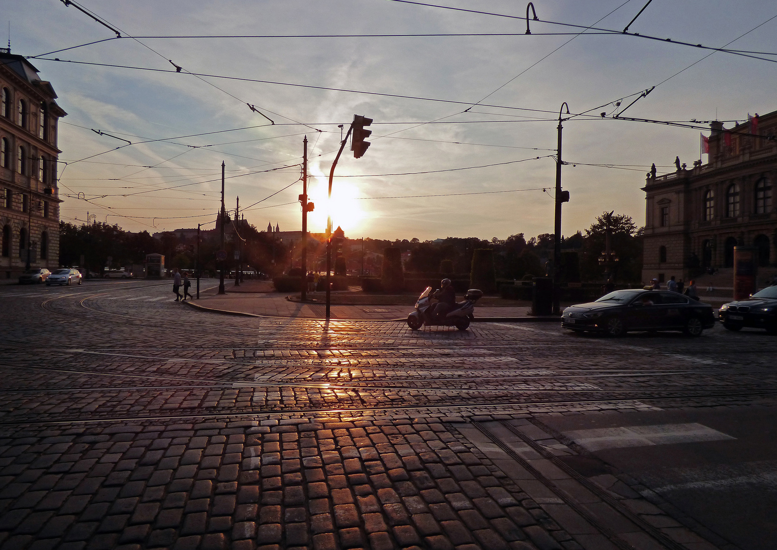 Abend in Prag