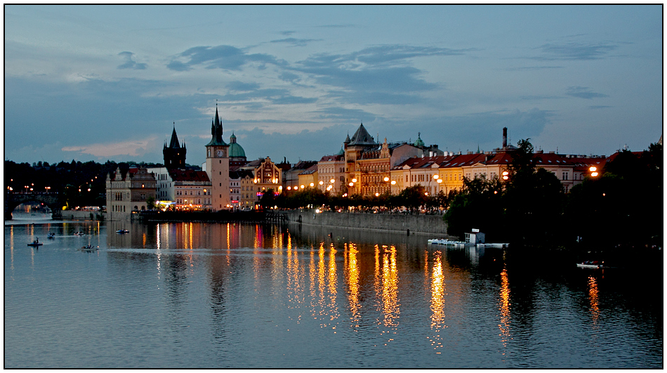 Abend in Prag