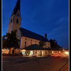 Abend in Prien - Pfarrkirche Maria Himmelfahrt