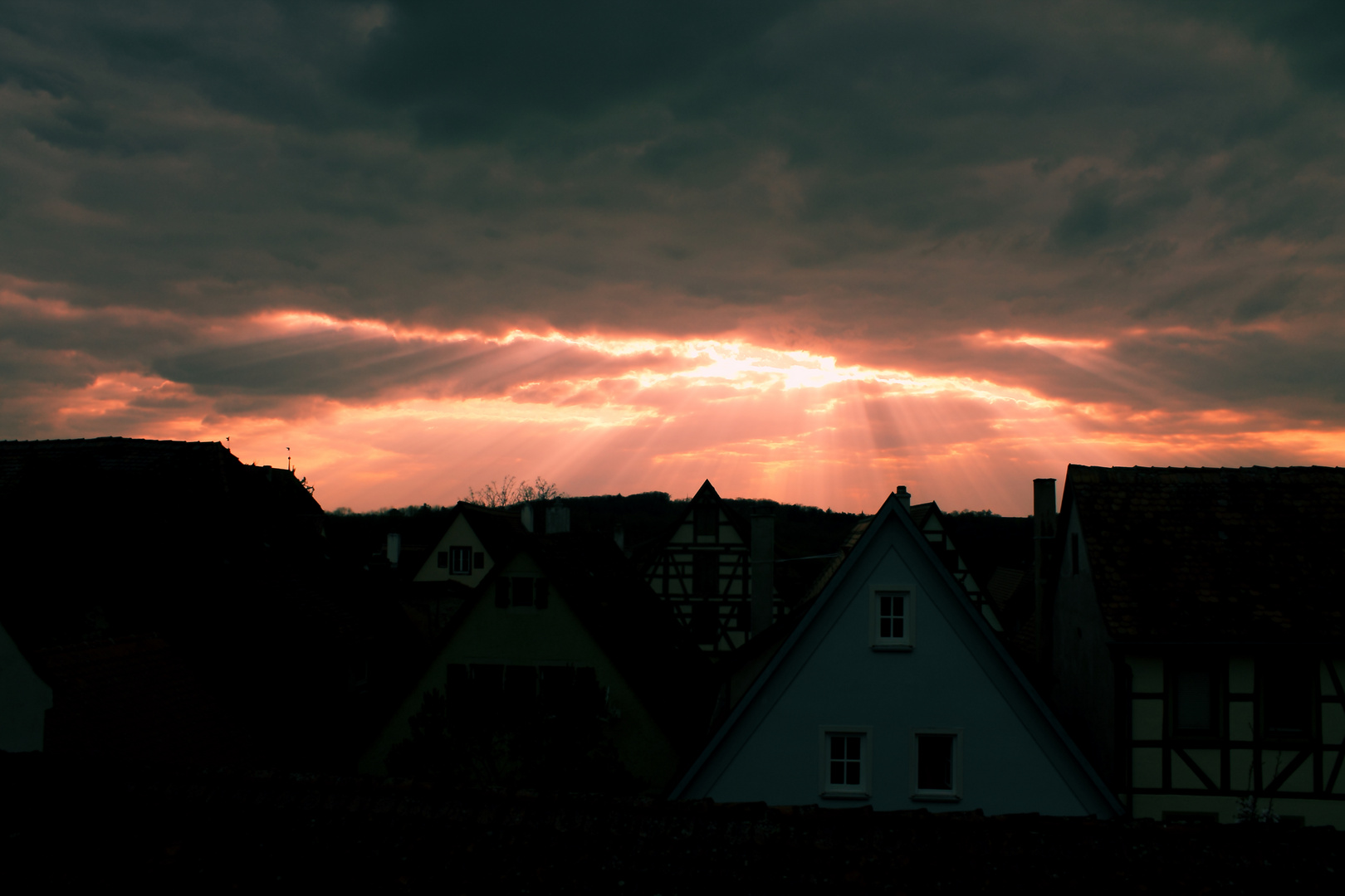 Abend in Rothenburg ob der Tauber