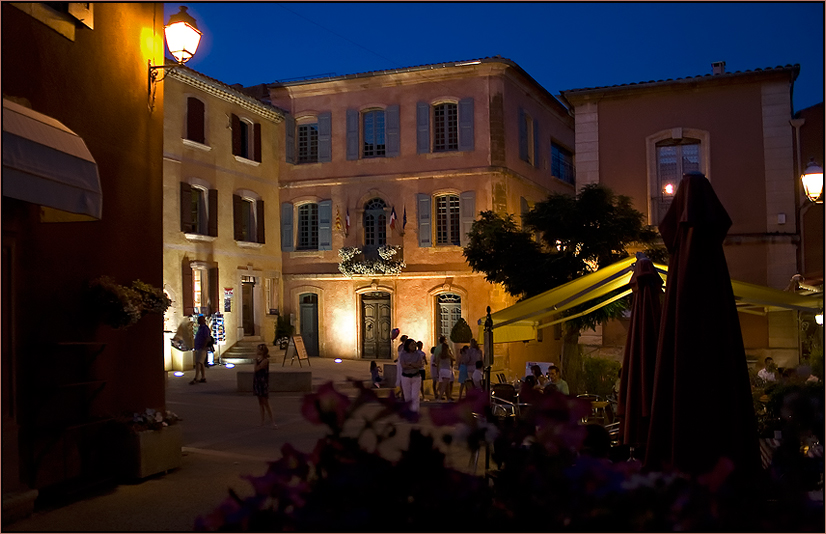 Abend in Roussillon