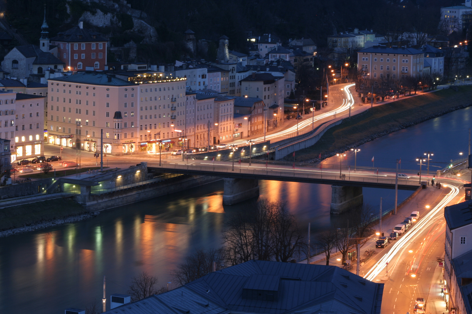 Abend in Salzburg