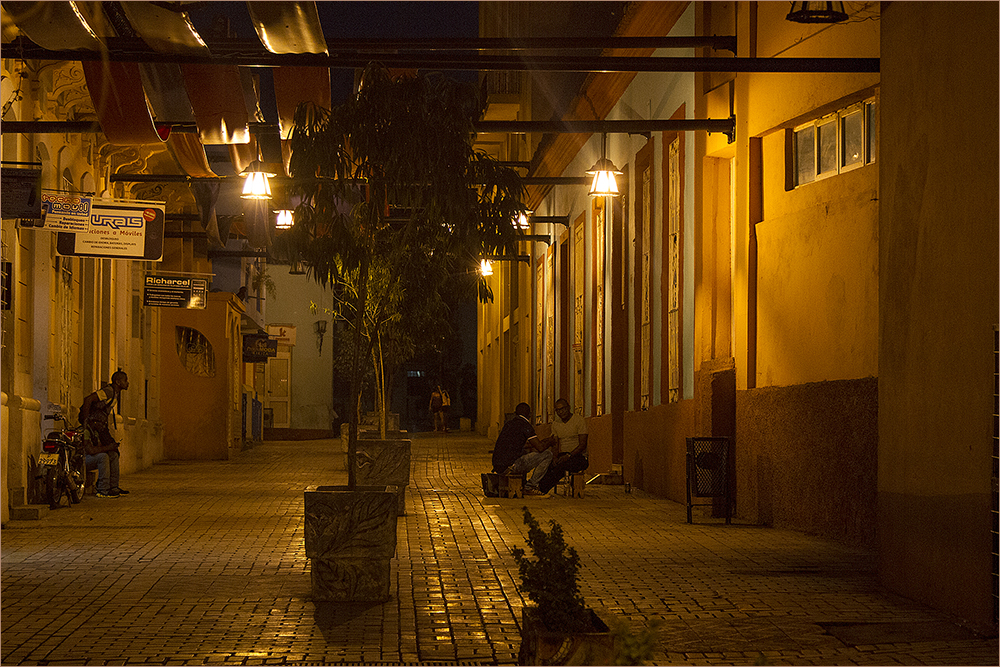 Abend in Santiago de Cuba