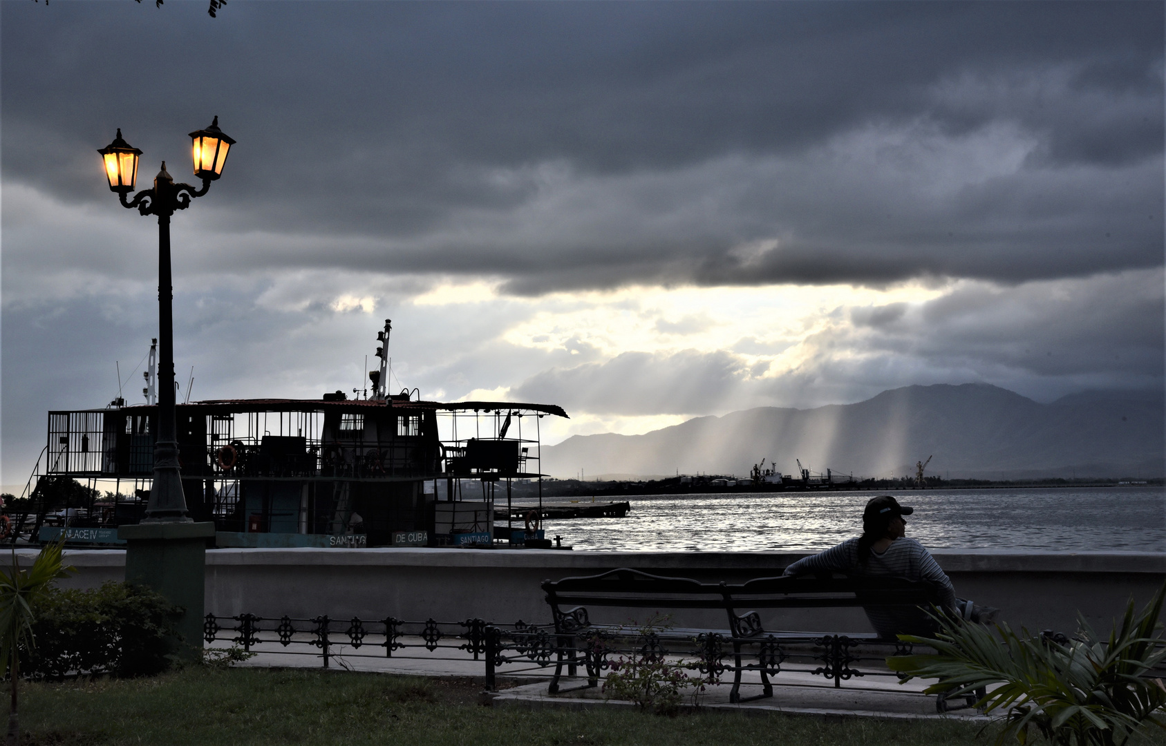 Abend in Santiago de Cuba