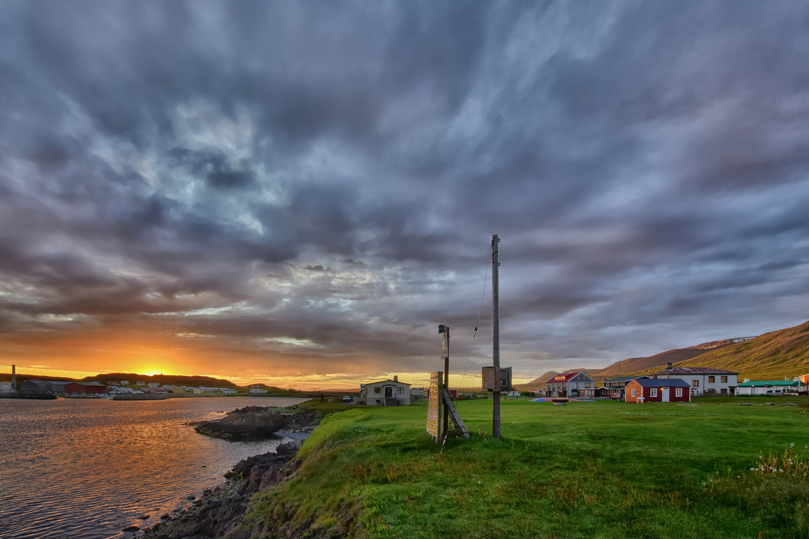 Abend in Skagaströnd