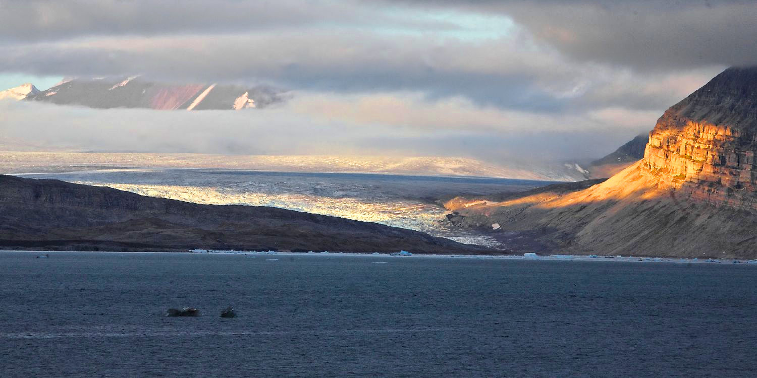 Abend in Spitzbergen