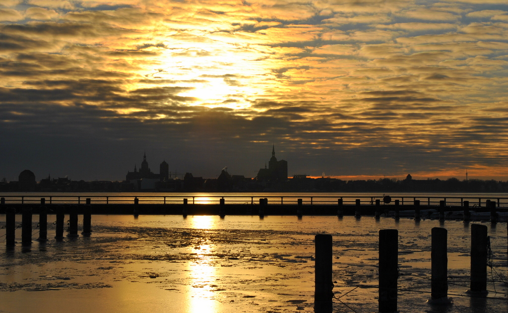 Abend in Stralsund