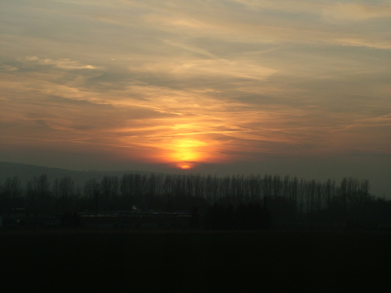 Abend in Südniedersachsen