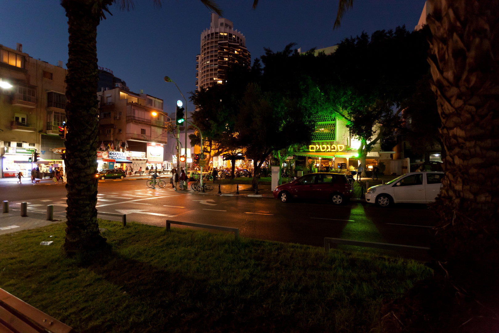 Abend in Tel Aviv