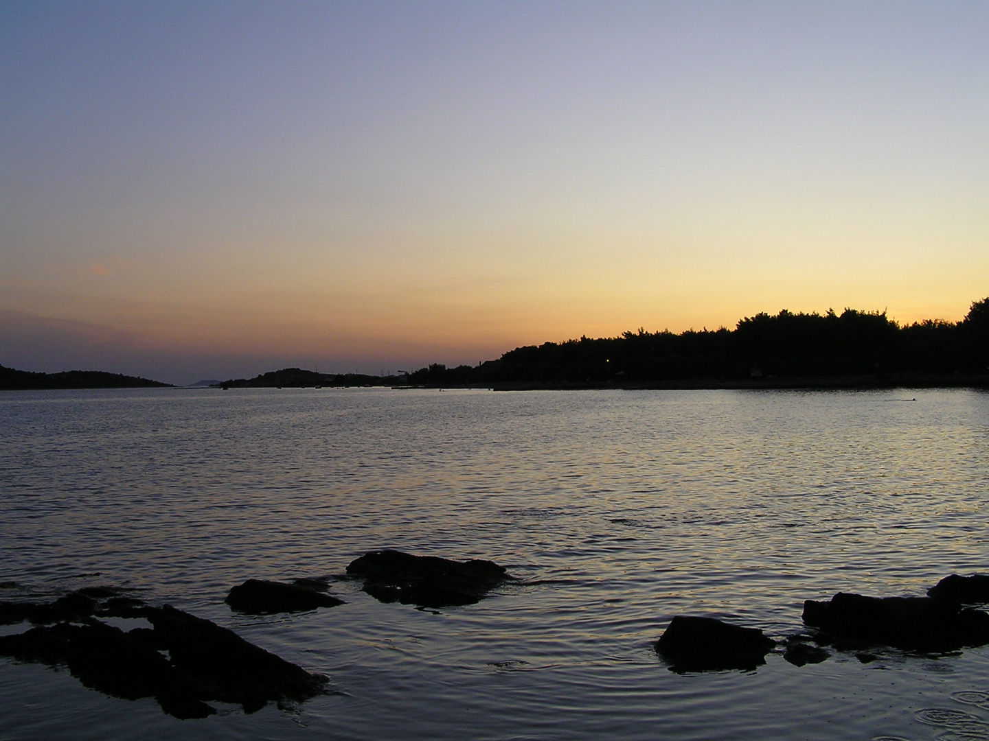 Abend in Vodice - Kroatien