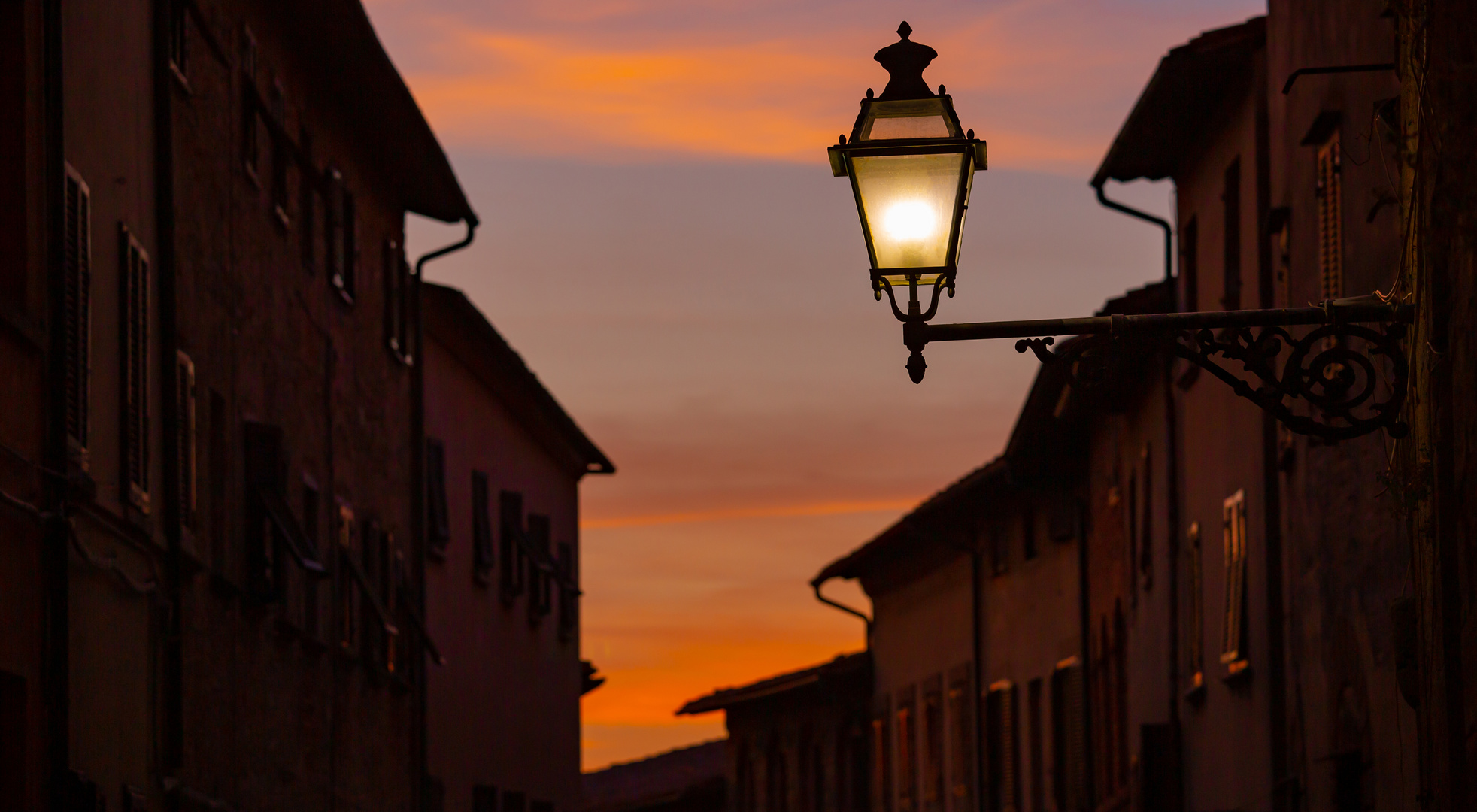 Abend in Volterra