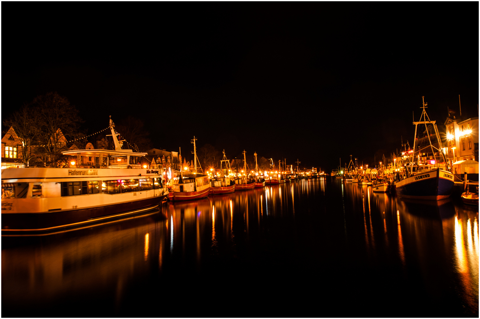 Abend in Warnemünde