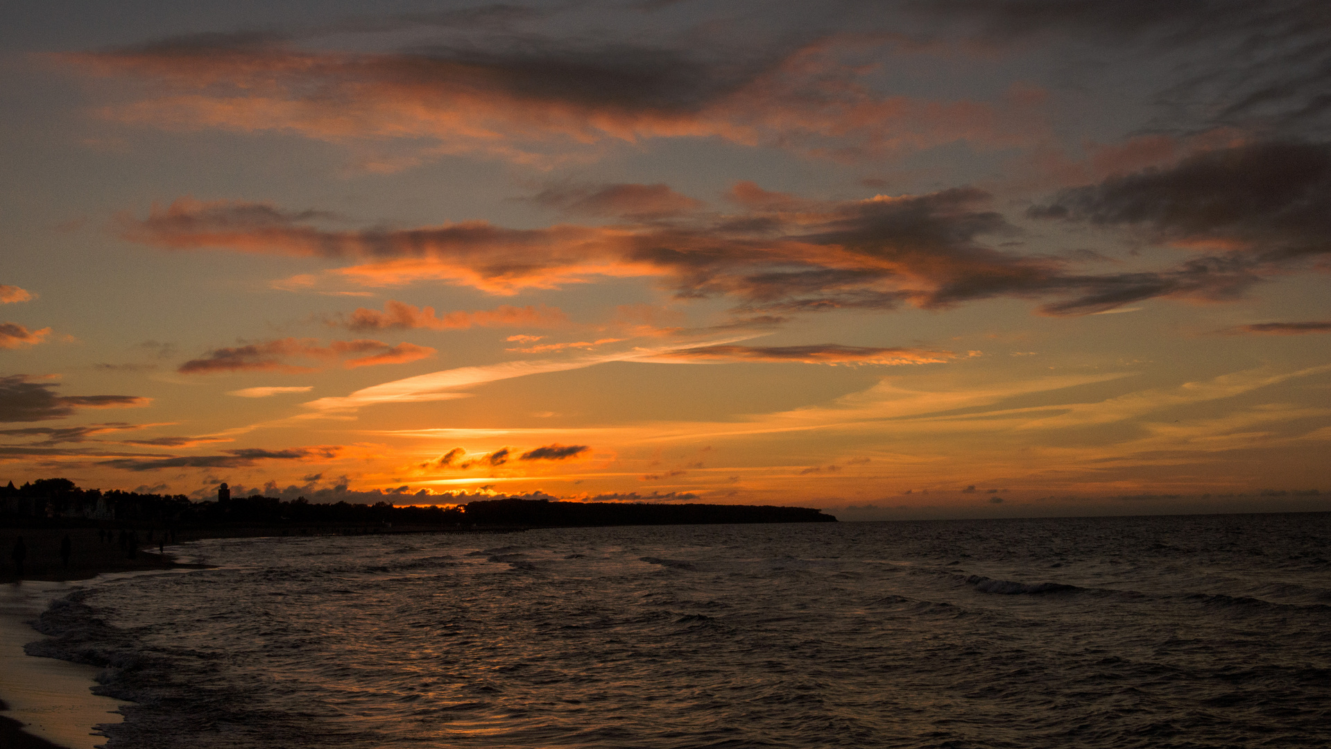 Abend in Warnemünde