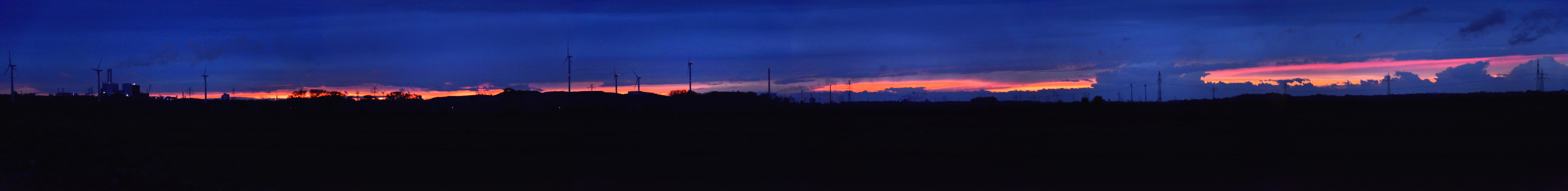 Abend - Licht am Horizont