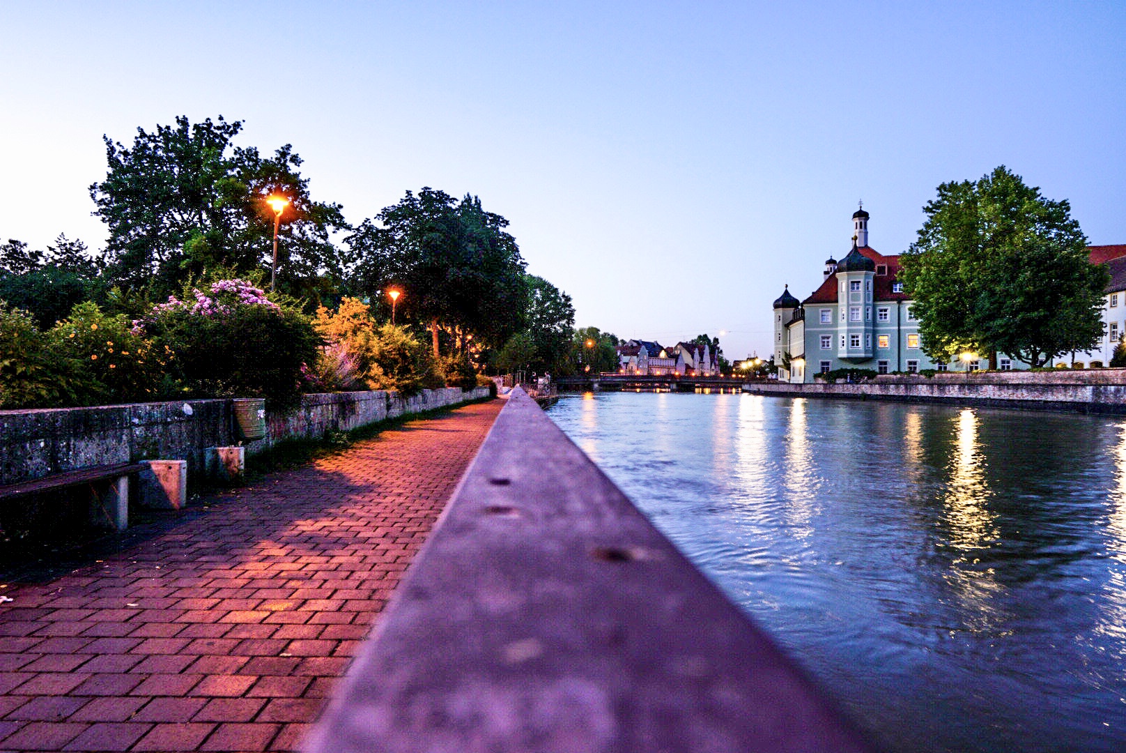 Abend Licht Landshut 