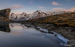 Abend mit herrlicher Bergkulisse