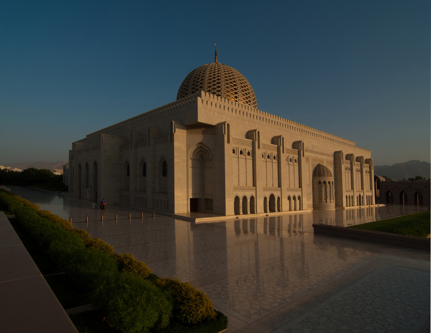 Abend Moschee