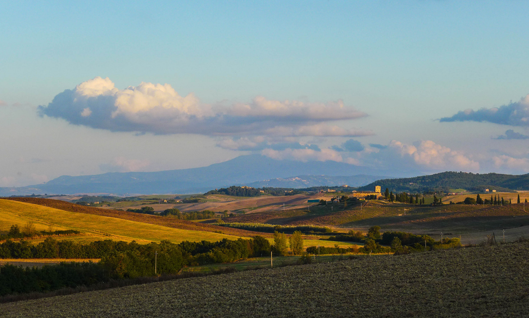 Abend stimmung in Toscana 19/8/14