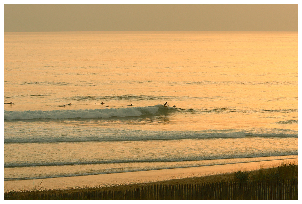 Abend-Surf