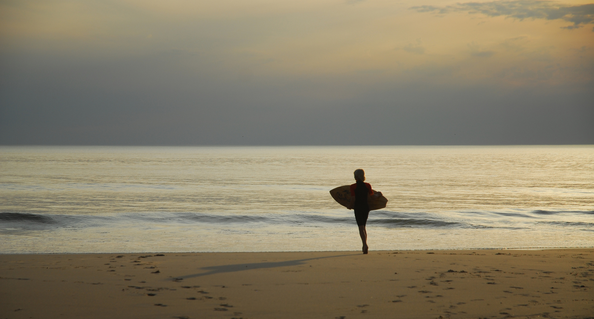 Abend-Surfer