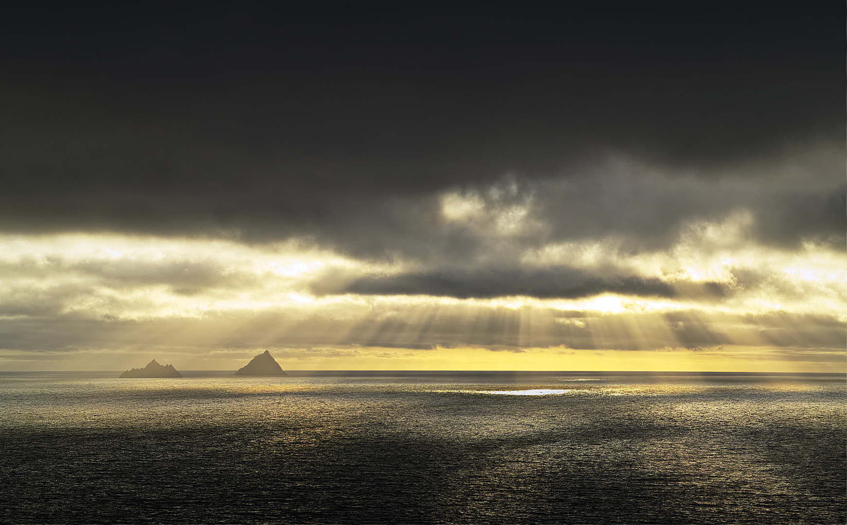 Abend u?ber Skellig