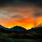 Abend über Berchtesgarden