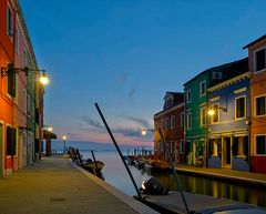 Abend über Burano