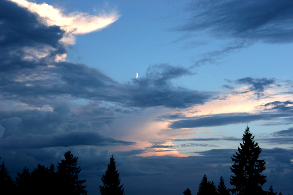 Abend über dem Schwarzwald