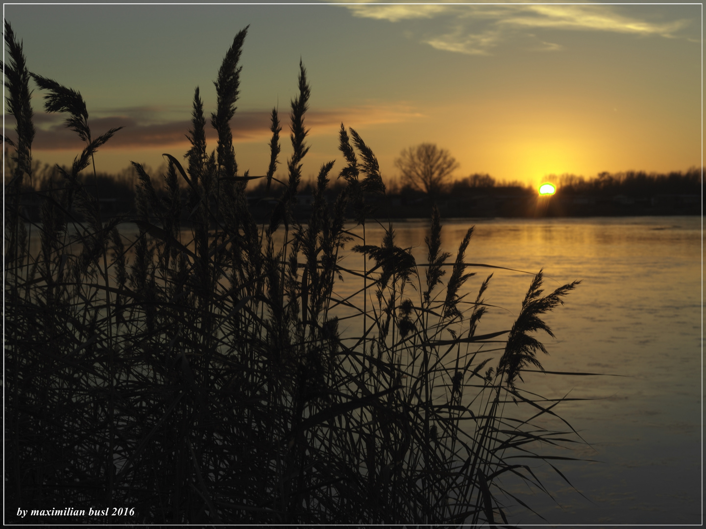 Abend über dem See