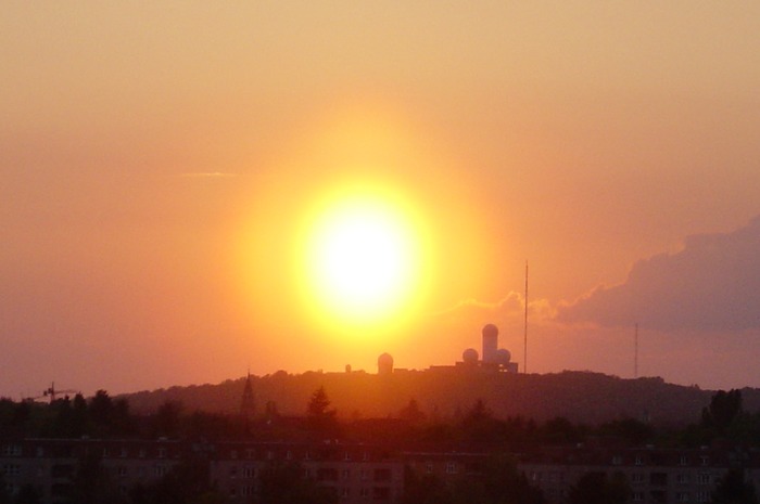 Abend über dem Teufelsberg