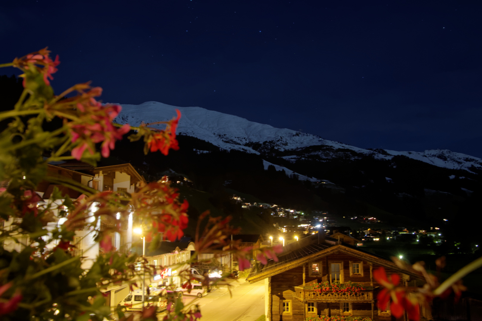 Abend über dem Tuxertal