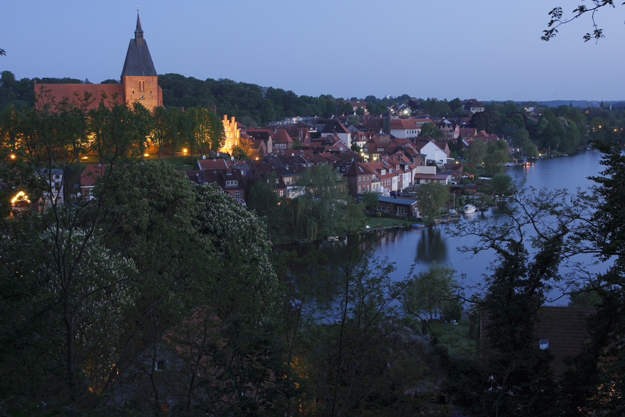 Abend über der alten Stadt