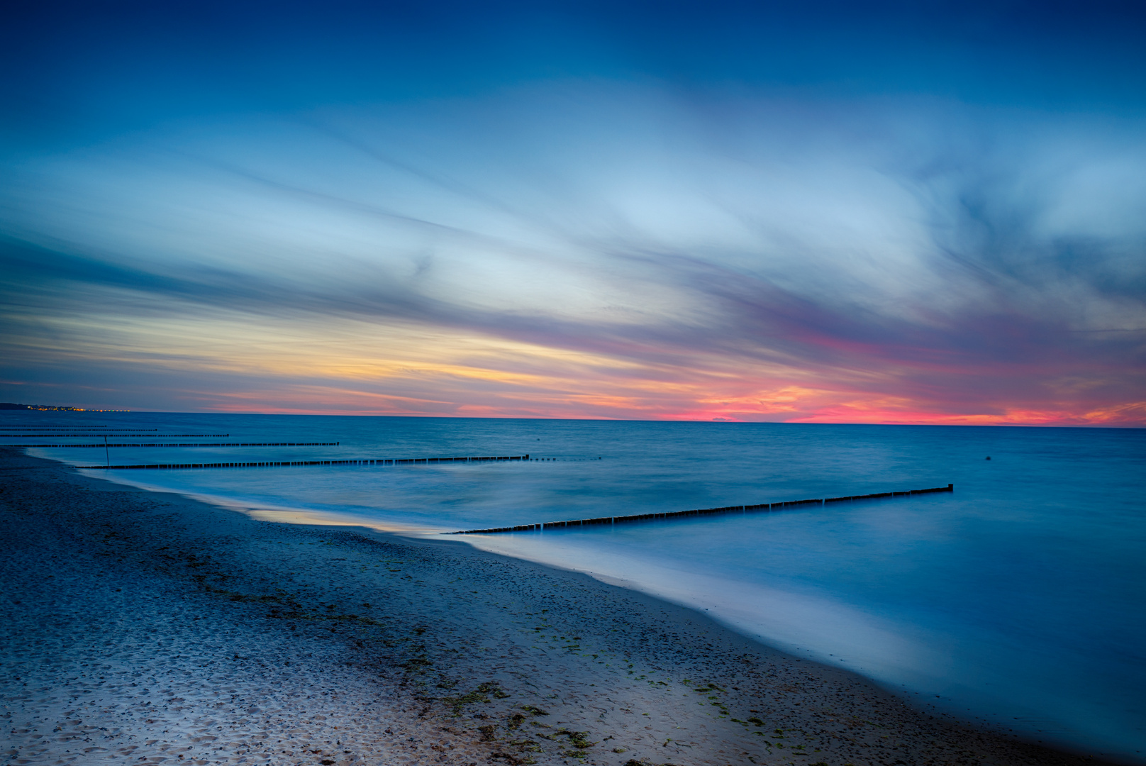 Abend über der Ostsee