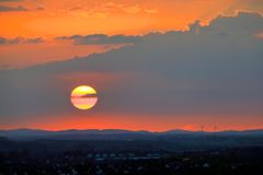 Abend über Herford