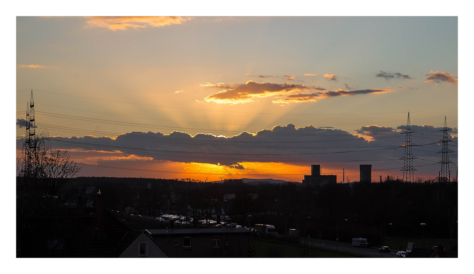 Abend über Herten-Westerholt