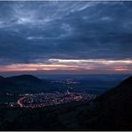 Abend über Hohenneuffen