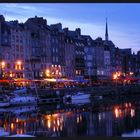 Abend über Honfleur