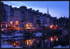 Abend über Honfleur