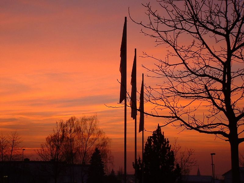 Abend über Kirchberg