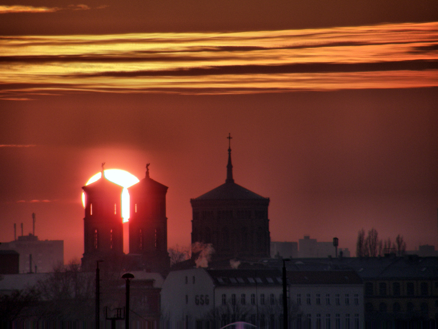 Abend über Kreuzberg