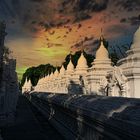 Abend über Mandalay