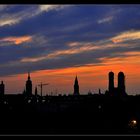 Abend über München