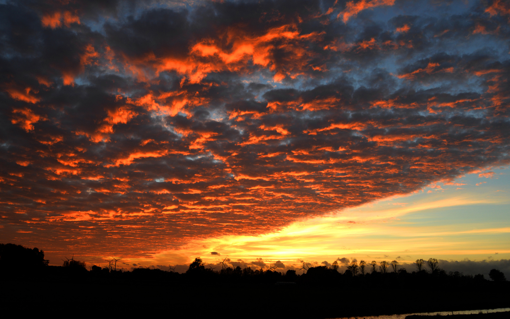 Abend über Ostfriesland II