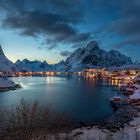 Abend über Reine - Moskenes/Lofoten 3