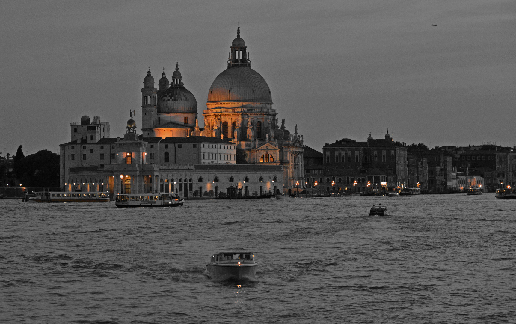 Abend über Venedig