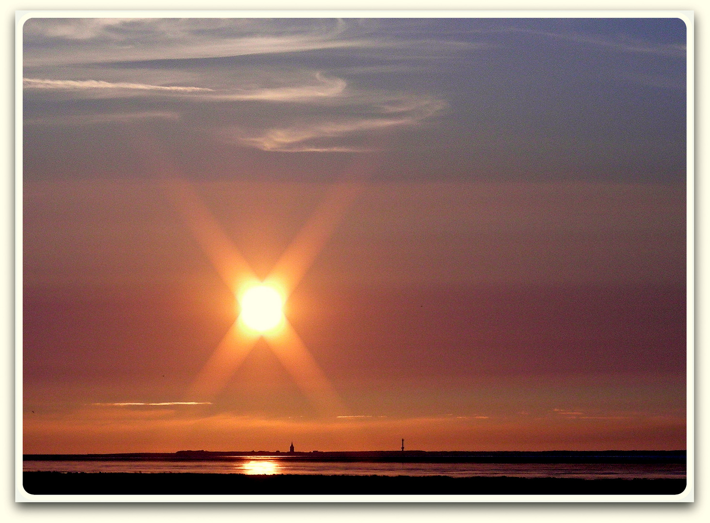 Abend über Wangerooge