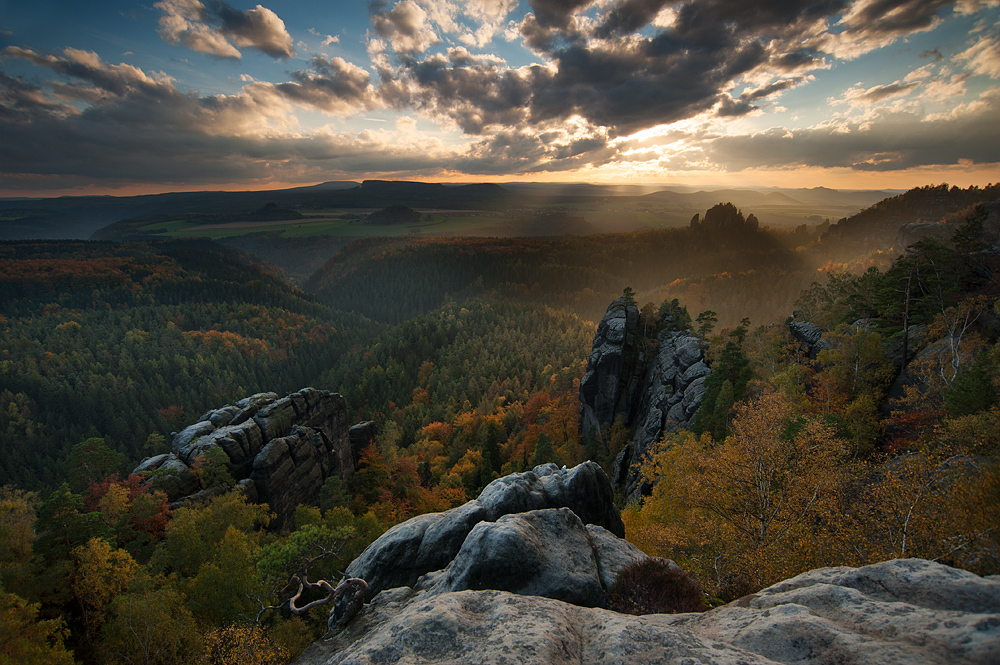 Abend überm Lehnsteig