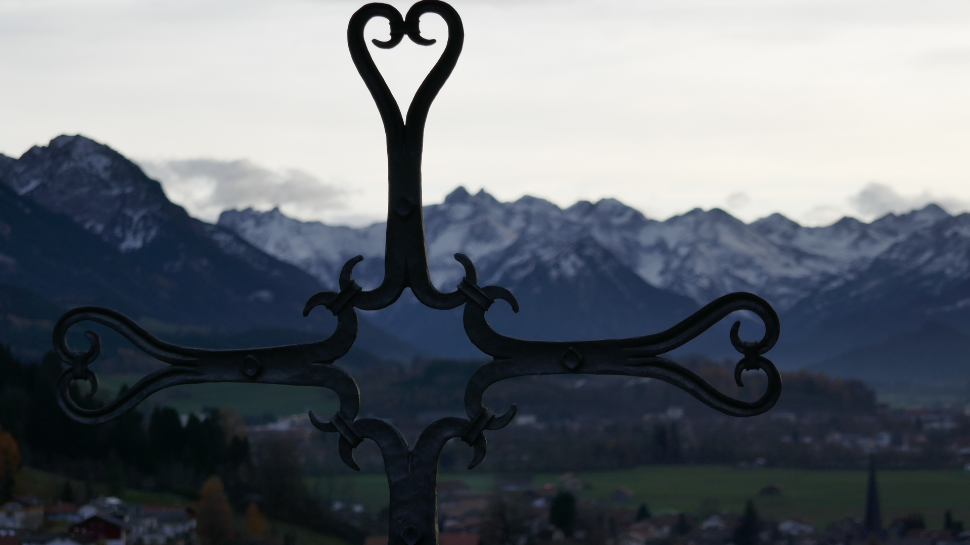 Abend überm Oberen Illertal