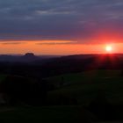 Abend überm Sachsenland