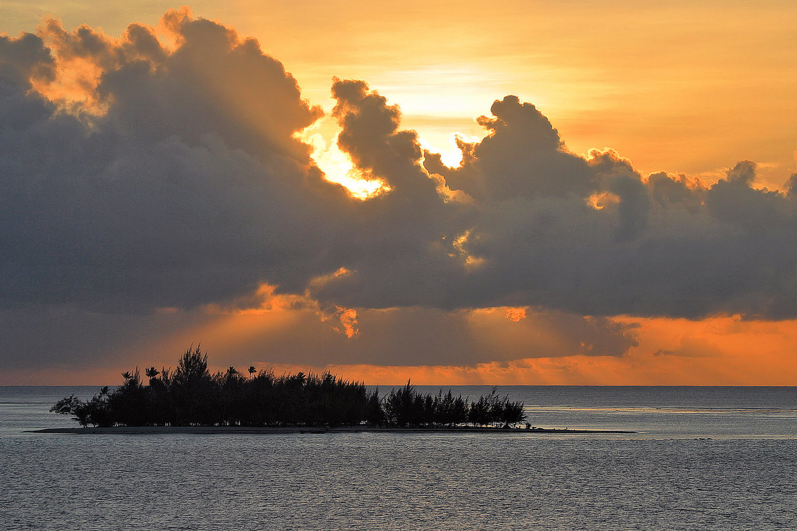 Abend vor Bora  Bora